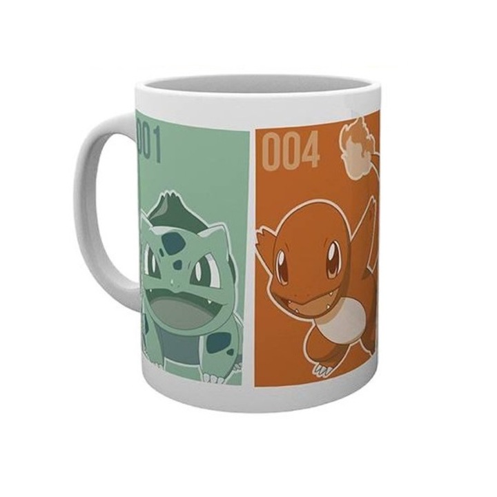 Cana Pokemon Starters, Abystyle, Ceramica, 320 ml