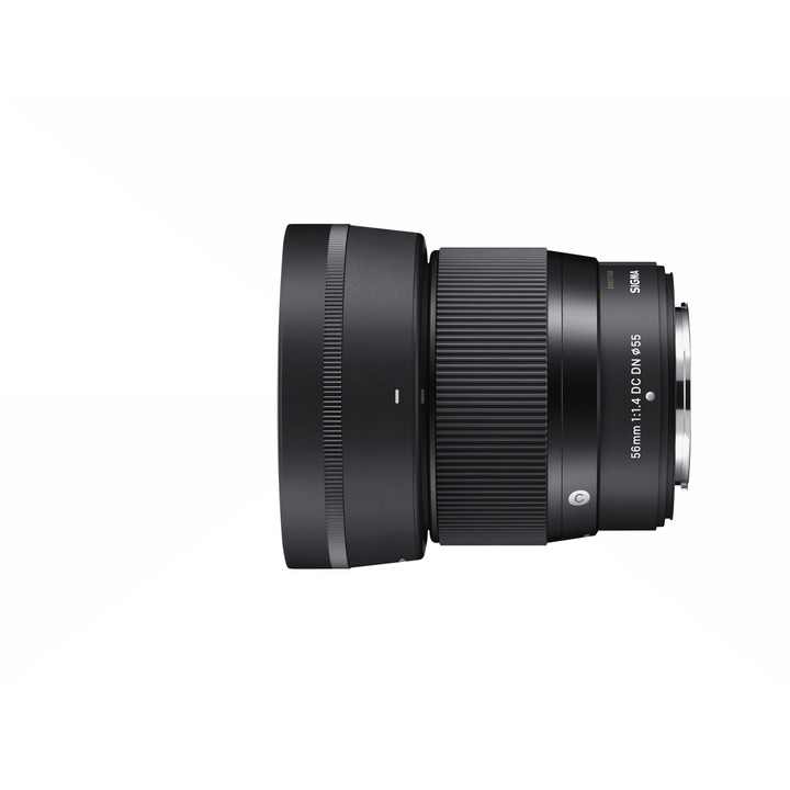 Obiectiv, Sigma, DC DN Contemporary, 56 mm, f/1.4, L-Mount, Negru