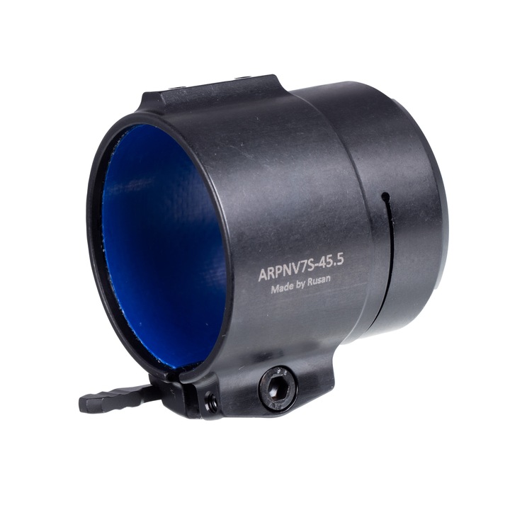 Adaptor Rusan QR, 45.5mm, Aluminiu, Negru