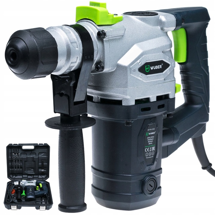 Ciocan rotopercutor, Wuber, SDS+, 8/10/12 mm