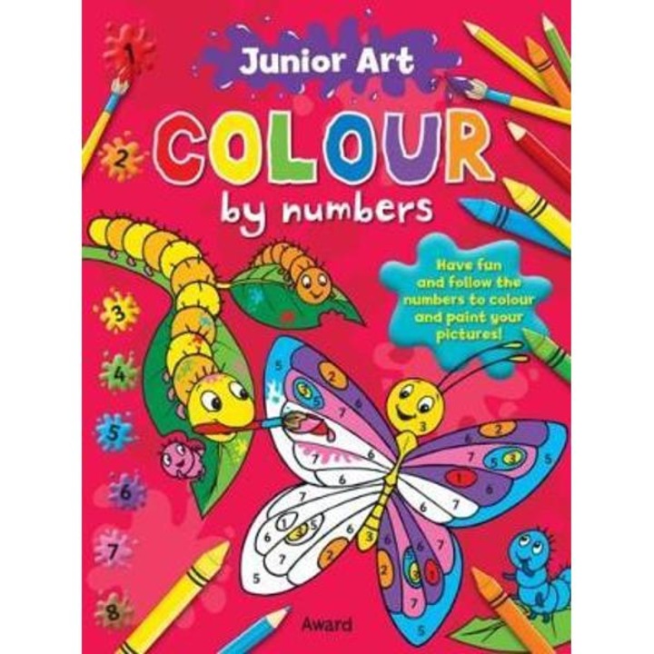 Junior Art Colour By Numbers: Butterfly - Anna Award