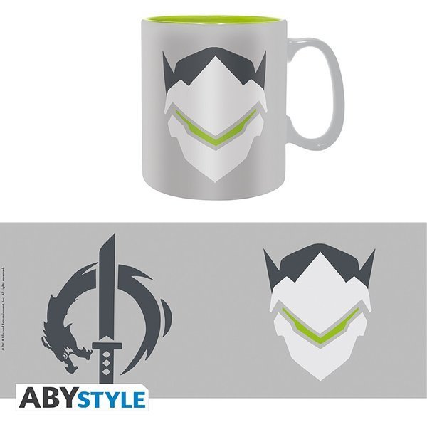 ABYSTYLE Tazza Ufficiale Overwatch 460 Ml - Hanzo, Adatta A Microonde