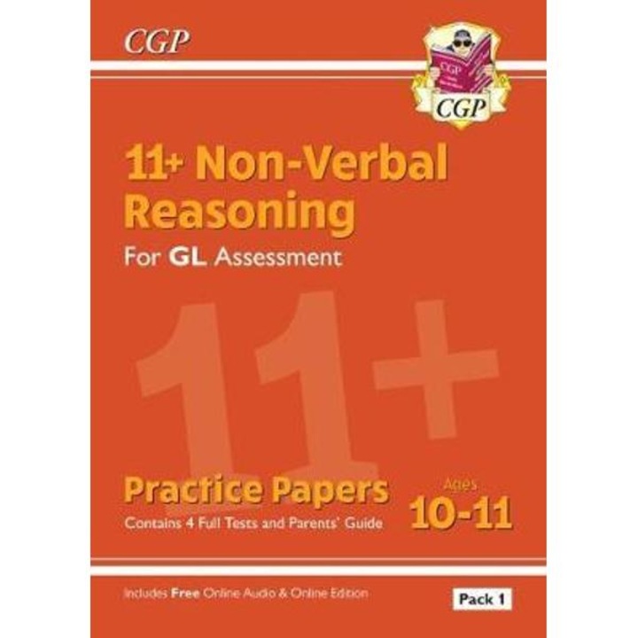 New 11+ Gl Non-verbal Reasoning Practice Papers: Ages 10-11 -