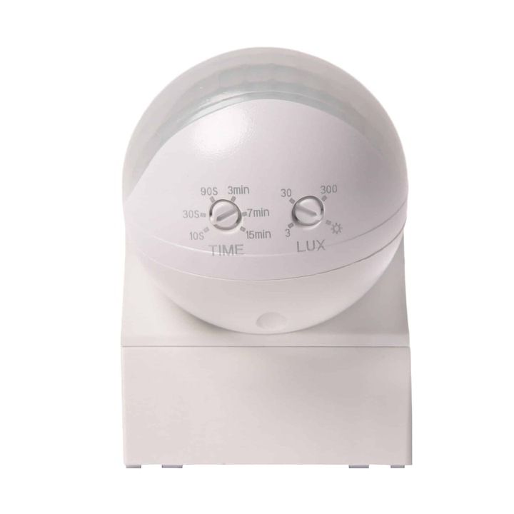 Senzor de miscare mini aparent 180° IP44, ST11