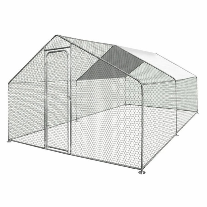 Wertcraft madárház, kerítésháló vastagsága 0,7 mm, horganyzott acél, 3x4x1,95 m