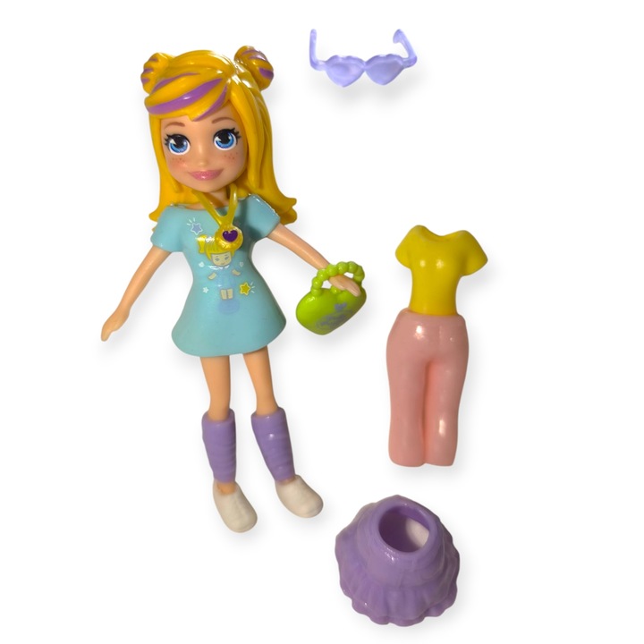 Mattel Polly Pocket baba nyári kiegészítőkkel