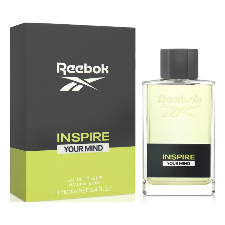 Apa de toaleta barbati Inspire your mind, Reebok, 100ml