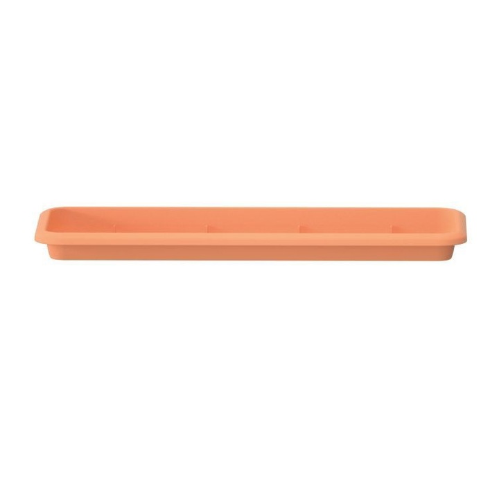 Prosperplast virágalátét, 21 cm, terrakotta