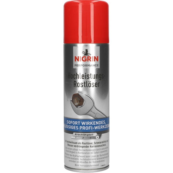 Rozsdagátló spray, Nigrin Performance, 250 ml