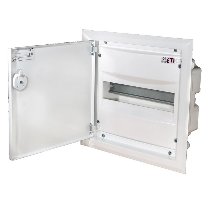 ERP ел. табло, ETI Polam, Метал, 12 модула, Сребро