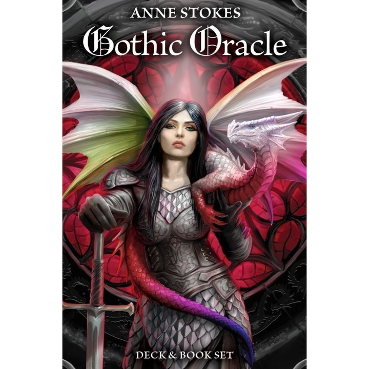 Anne Stokes gótikus jós tarot kártyák, US Games, 48 kártya