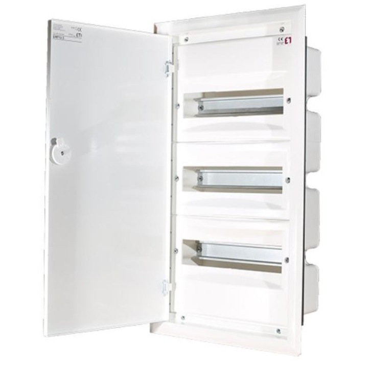 Tablou electric ERP, Eti Polam, Metal, 36 module, Argintiu