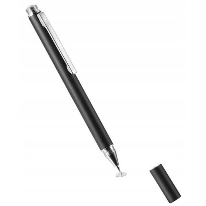 Stylus pentru Huawei Mediapad M5 Lite, Aluminiu, Negru
