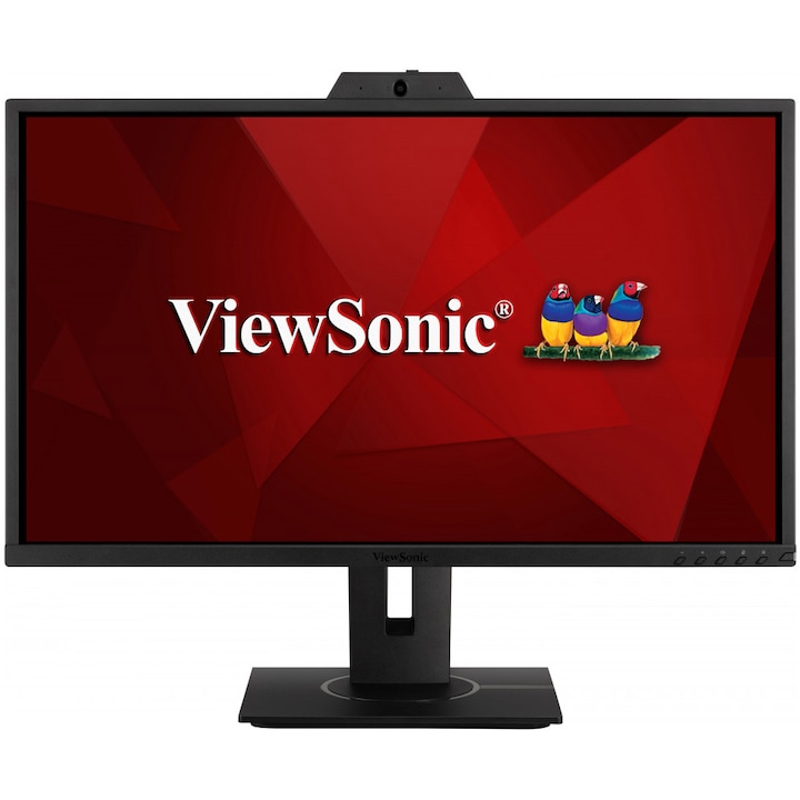 Monitor LED IPS ViewSonic 27", Full HD, HDMI, Display Port, USB, Negru