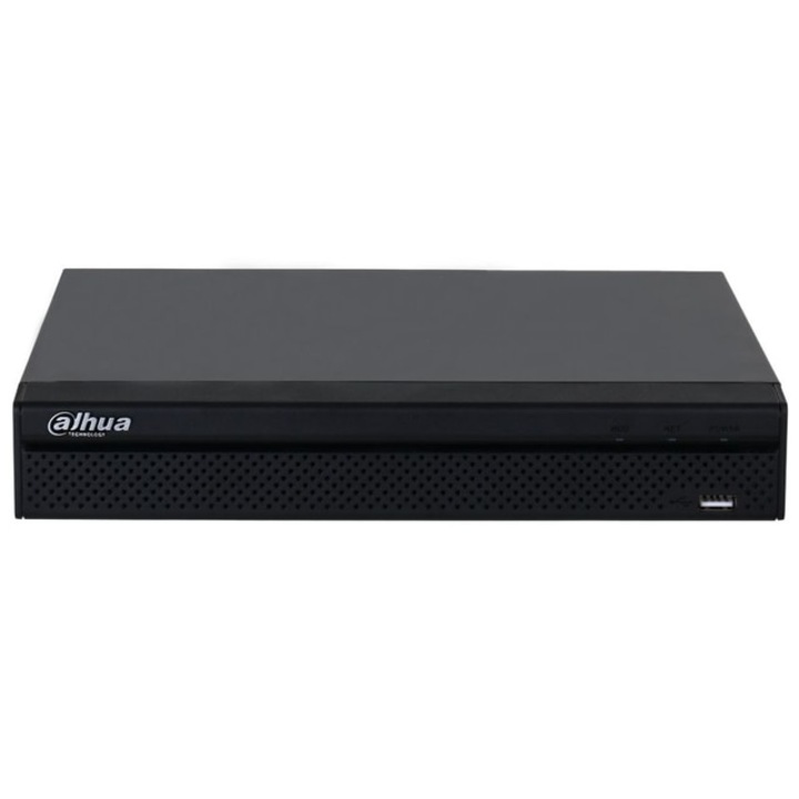 4-канален NVR, 12 MP резолюция, 1 x SATA, H.265 компресия, Dahua NVR2104HS-S3