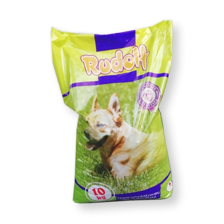 Hrana uscata pentru caini, Rudolf Adult cu Pui, 10kg