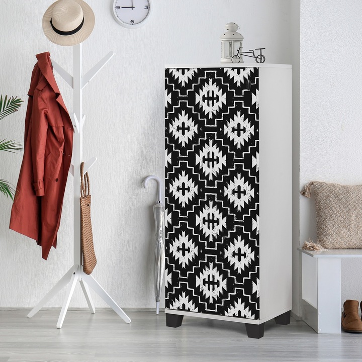 Pantofar, Filinta Swan, Alb, 50 x 127 x 38 cm