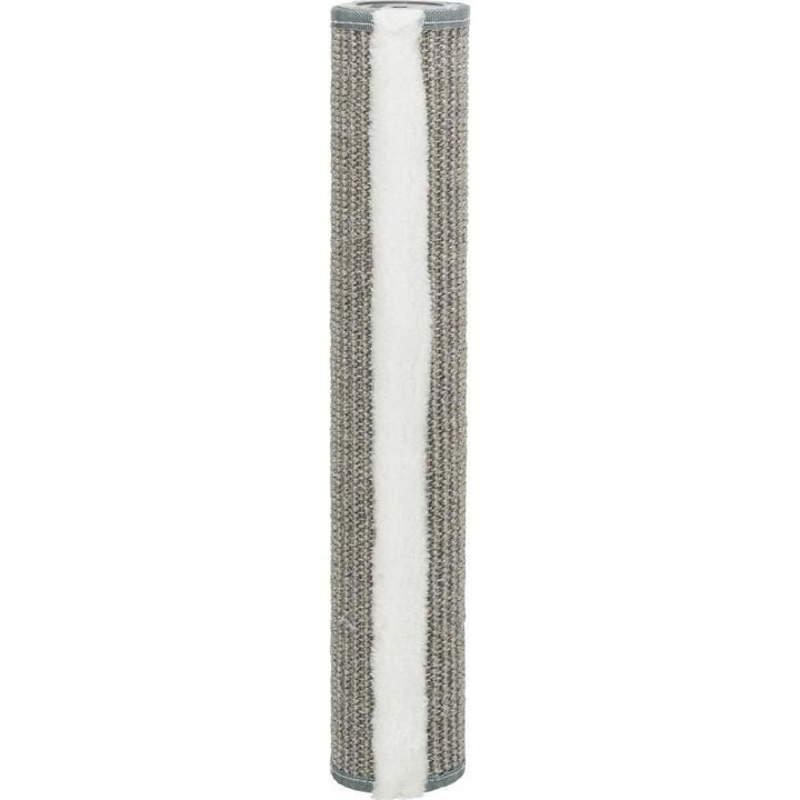 Stalp catarare Trixie, cu sisal, pentru pisici, 9 × 48 cm, pentru montare pe perete, Gri