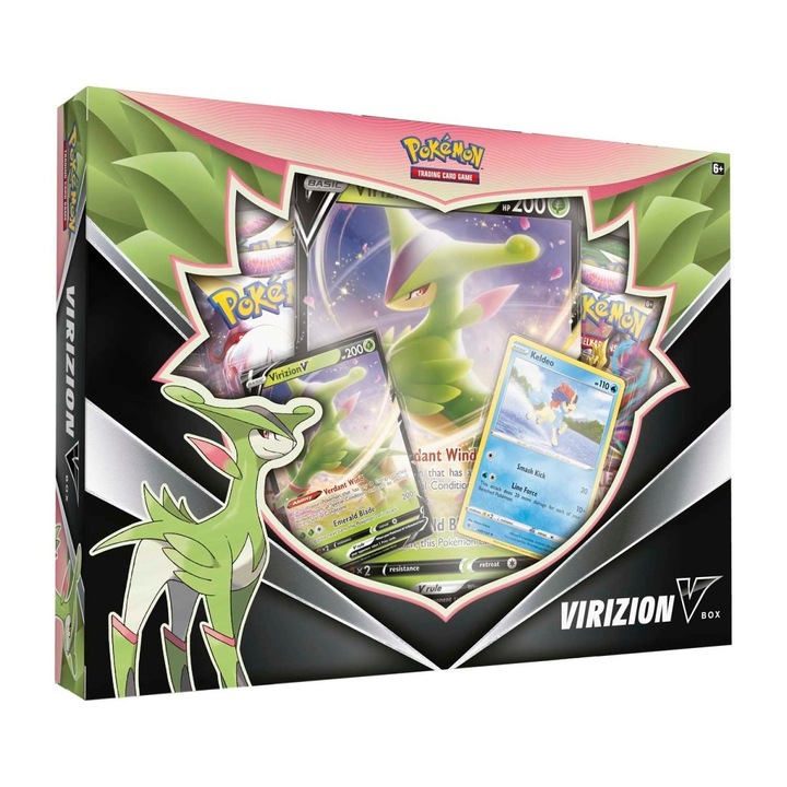 Комплект карти Pokémon TCG: Virizion V Box