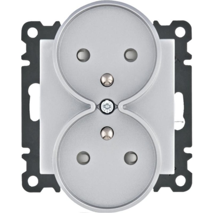 Priza electrica, Hager Polo, ABS, Alb