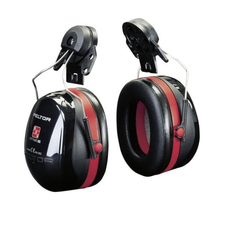 3M Optime III fejhallgató, Procera, piros/fekete