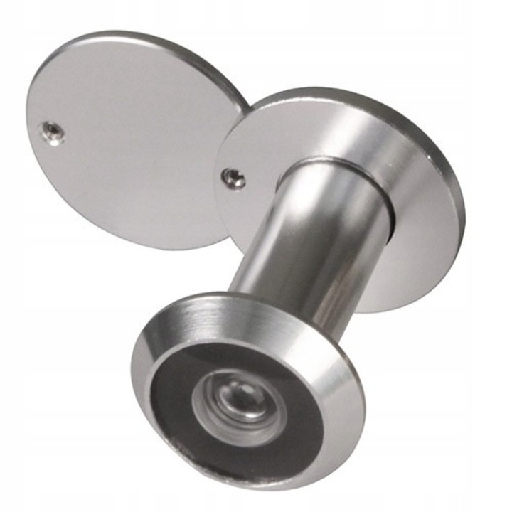 Аксесоар за врата Kotarbau, Стомана, 40x70 мм, Сребро