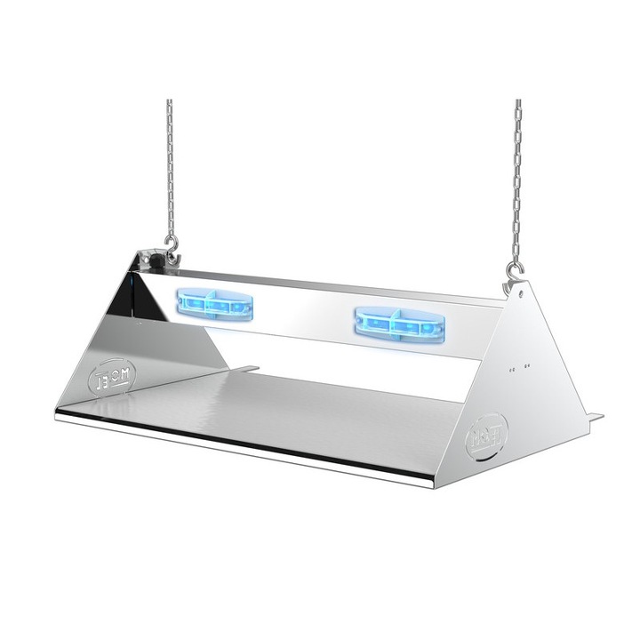 Capcana anti insecte MO-EL Mo-Stick IP65 LED Shatterproof cu lampa UV-A Actinic inox