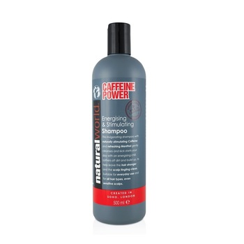 Sampon cu extract de cofeina Natural World 500 ml Sampon cu extract de cofeina Natural World 500 ml