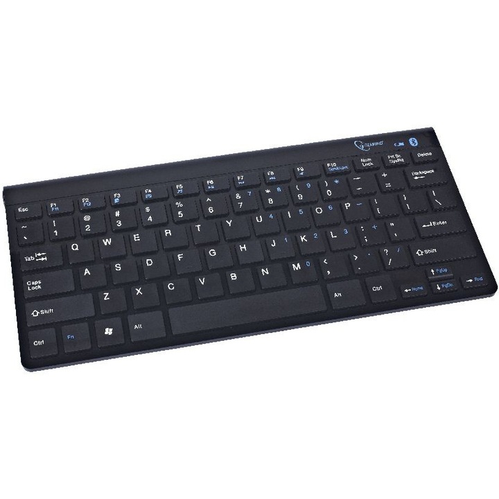 Tastatura Bluetooth Gembird KB-BT-001, US layout, Negru