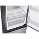 Samsung RB38C7B6CS9/EF kombinált bespoke hűtőszekrény, C energiaosztály, 390 L, M: 203 cm, NoFrost, WiFi, Inox
