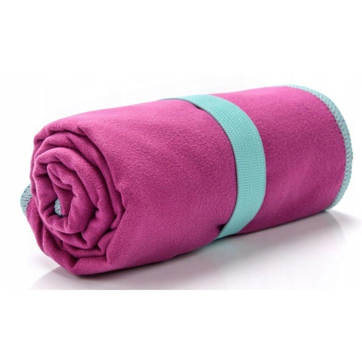 Meteor Sporttörölköző M-es Méretben, Tökéletes Megoldás Bármilyen Sporttáskába. Fejlett Anyagának Köszönhetően Hihetetlenül Nedvszívó és Nagyon Gyorsan Szárad. Könnyű és Kompakt, Nem Foglal Értékes Helyet. Élénk Ibolya Színárnyalat