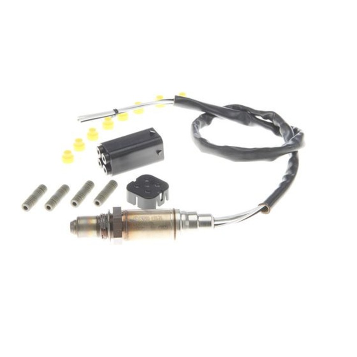 Sonda lambda, Bosch, Metal, Pentru Nissan/Infiniti, Argintiu/Negru