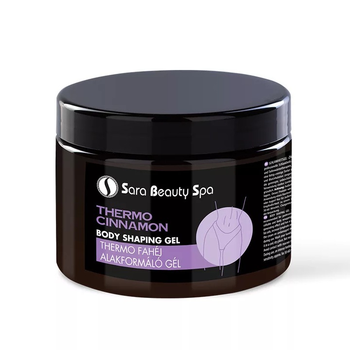 Sara beauty spa thermo fahéj alakformáló zselé 500 ml