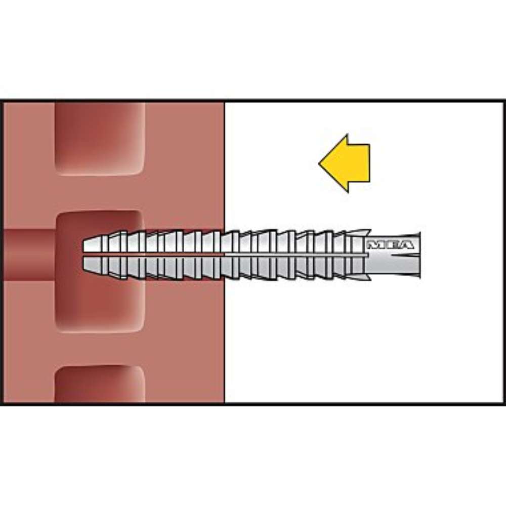 Комплект дюбели, 8x80 мм, 50 бр - eMAG.bg