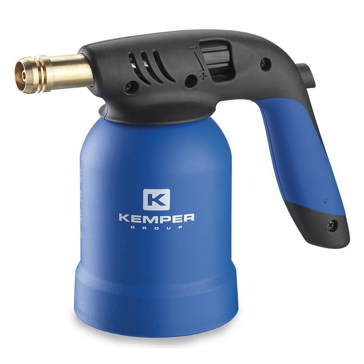 KEMPER TORNADO gázlámpa, piezó gyújtás, 190g gázpatronhoz