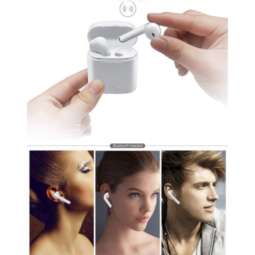 Casti wireless Smart Sounds Air, iOS, Android, cutie de incarcare