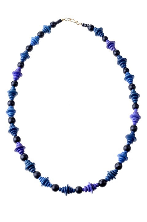 Colier, Gloria Maris Handmade, Wood exotic 81458 Multicolor, 69 cm