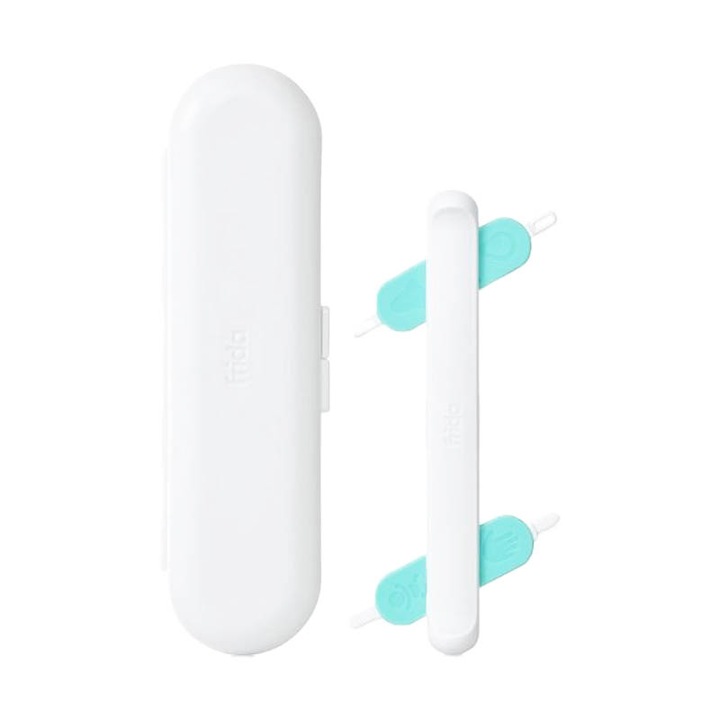 Instrument 3 in 1 pentru curatat nasul, unghiile si urechile pentru bebelusi Frida Baby 220348, Alb