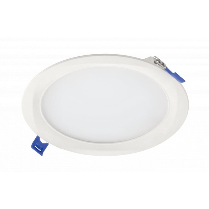 Kerek LED-es spotlámpa, süllyesztett, klipekkel, 3 W, IP 54, 240 lumen, 120°, semleges fény-4000k