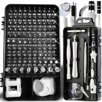 Set surubelnite de precizie 115 elemente, otel, carcasa, plastic