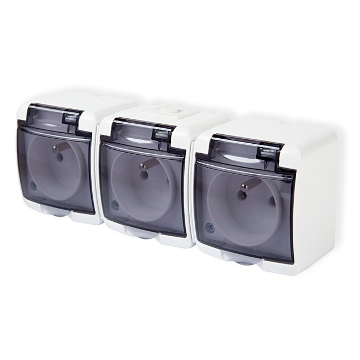 Фасунга, Карлик, Тройна, Бяло/Сиво