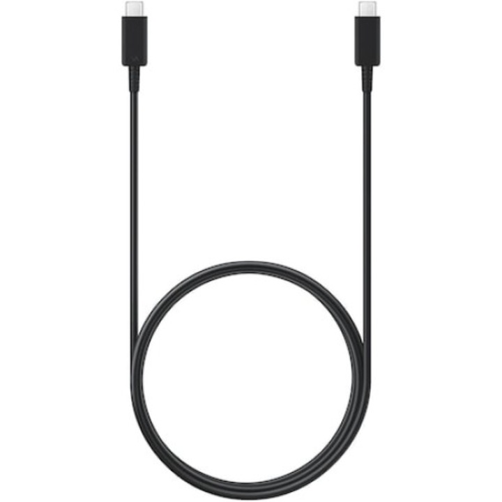 Cablu de date, 1.8m, USB-C, Pentru Samsung Galaxy, Negru
