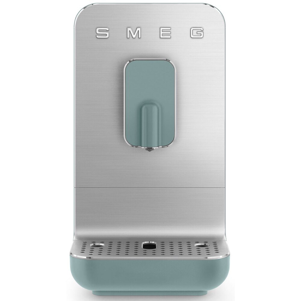 Автоматична еспресо кафемашина Smeg BCC01EGMEU, 50's Style, 1350 W, 19 ...