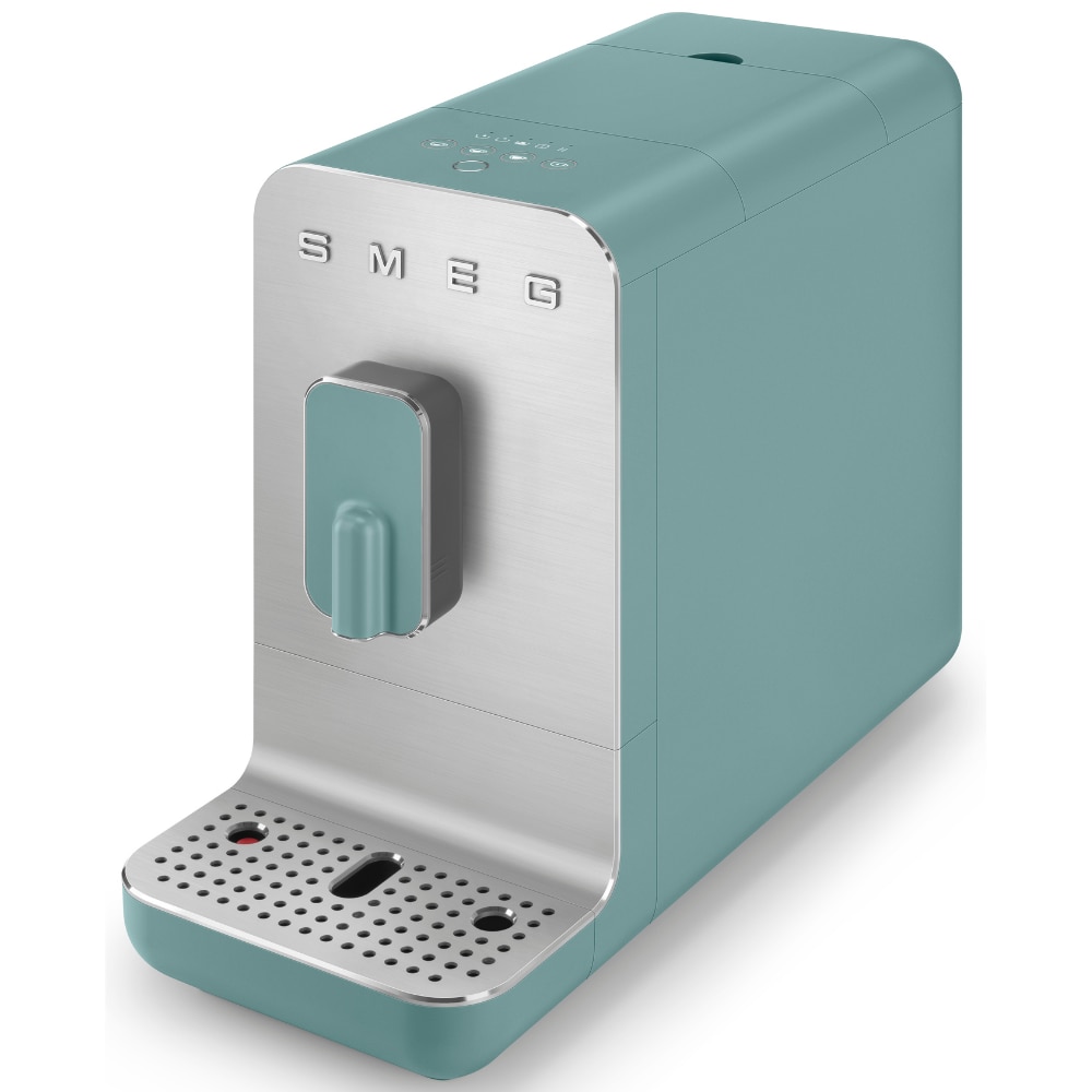 Автоматична еспресо кафемашина Smeg BCC01EGMEU, 50's Style, 1350 W, 19 ...