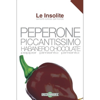 Seminte Le Insolite - ARDEI HABANERO CHOCOLATE 20 SEMINTE Seminte Le Insolite - ARDEI HABANERO CHOCOLATE 20 SEMINTE