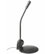 Microfon Trust Primo Desk, jack 3,5mm, cablu 1,8m, Negru