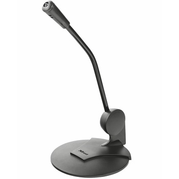 Microfon Trust Primo Desk, Negru Microfon Trust Primo Desk, Negru