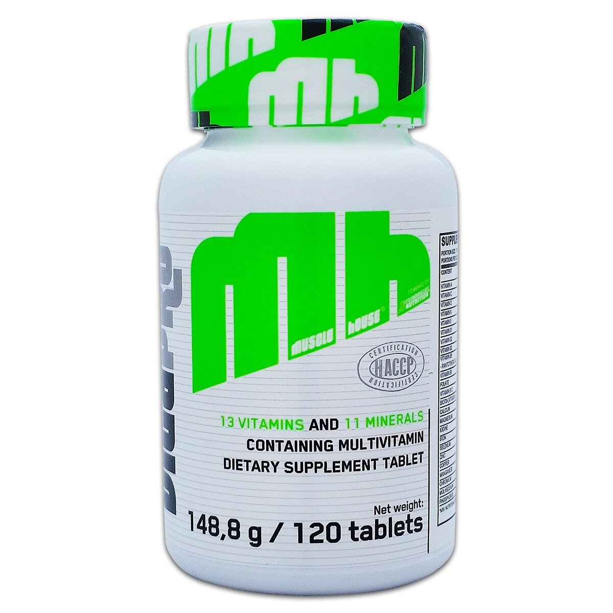 Complex de 13 vitamine si 11 minerale pentru sustinerea metabolismului si a sistemul imunitar, Vita PRO, 60 tablete (Muscle House)