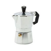 Cafetiera aluminiu 1 portie, in cutie de prezentare,Perfect Home