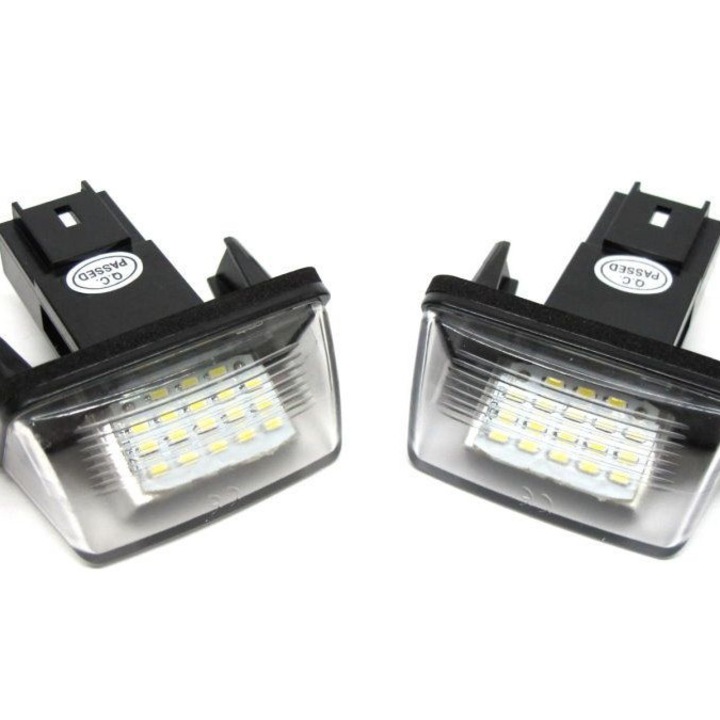 LED rendszám lámpák PEUGEOT 206, 207, 306, 406, 407, 307, 308, 5008, PARTNER